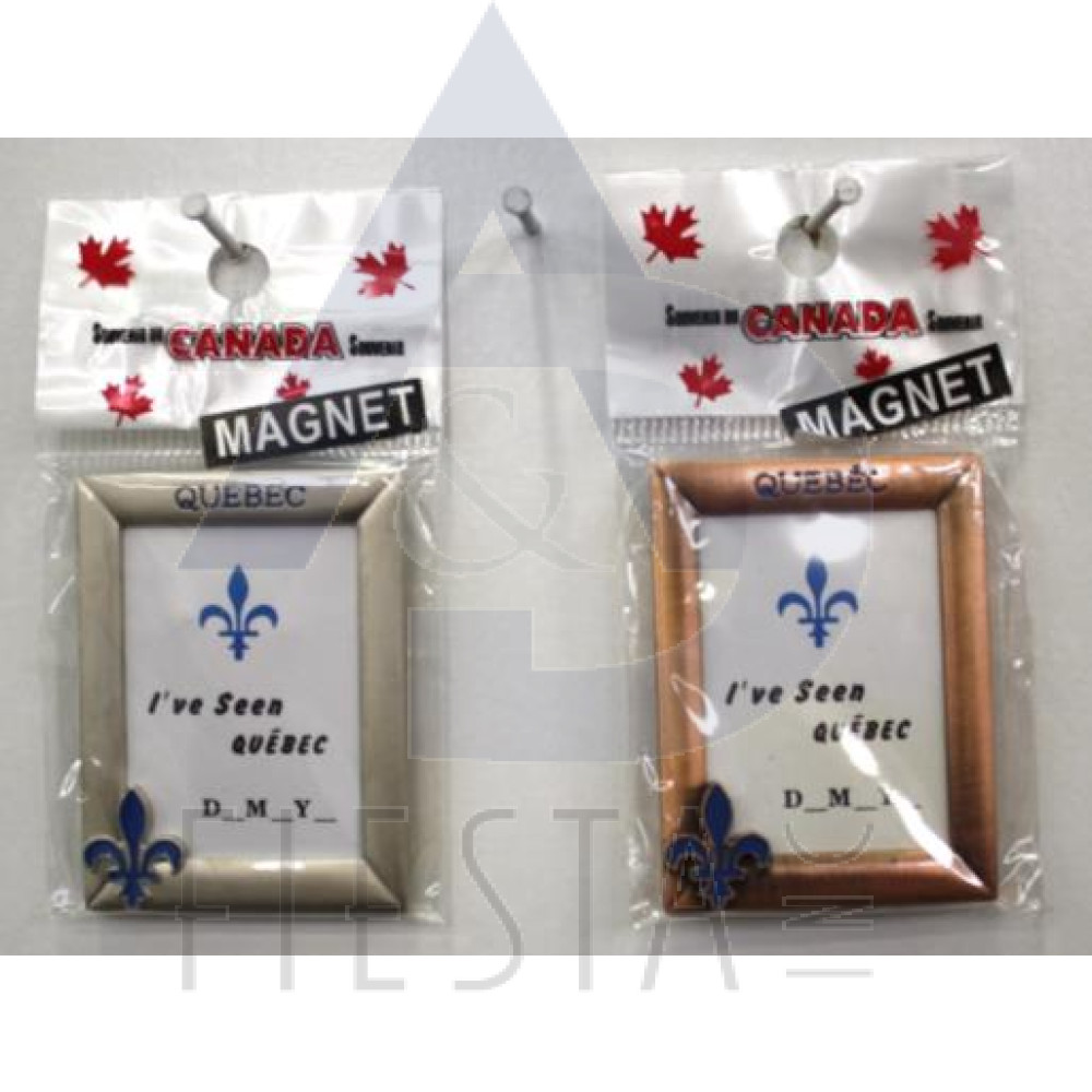 QUEBEC METAL MEGNETIC PICTURE FRAME ASSORTED