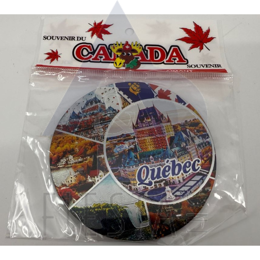 QUEBEC FOIL MAGNET STYLE #1