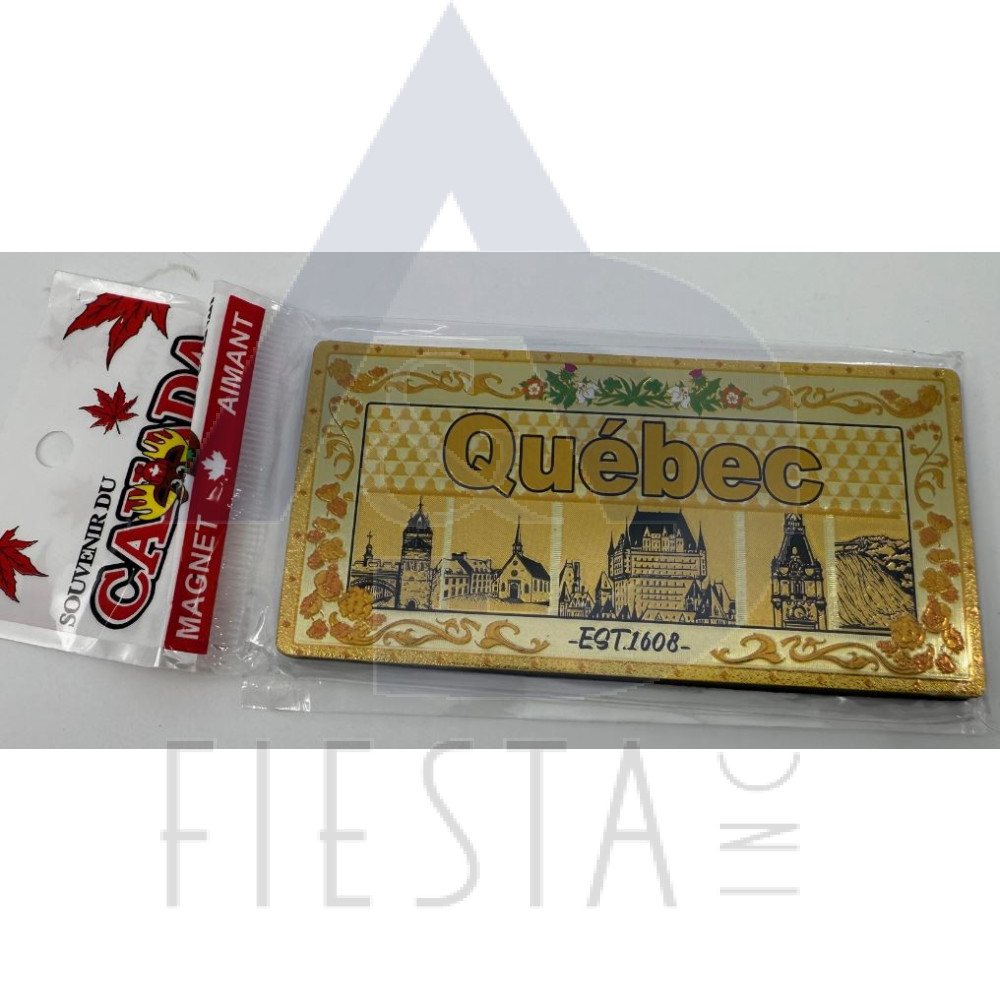 QUEBEC FOIL MAGNET STYLE #8