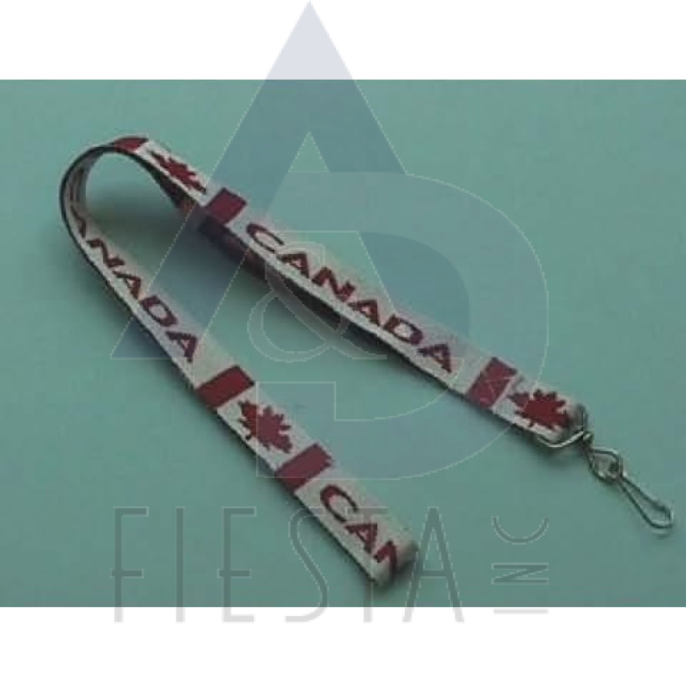 CANADA WHITE LANYARD