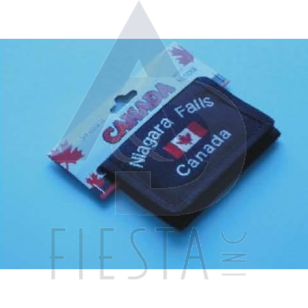 NIAGARA FALLS BLACK WALLET