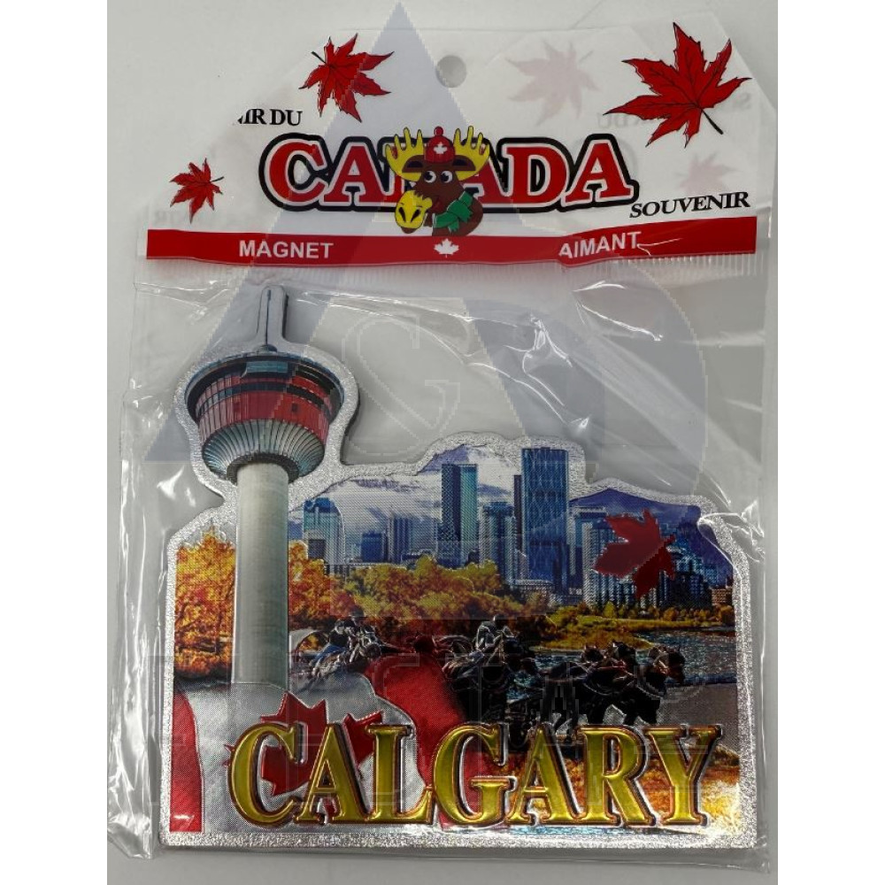 CALGARY FOIL MAGNET STYLE #5