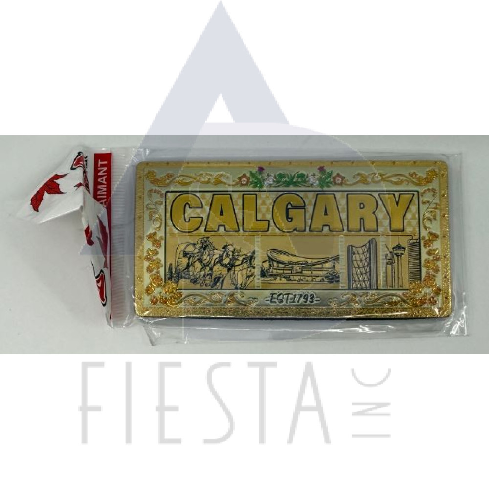 CALGARY FOIL MAGNET STYLE #6