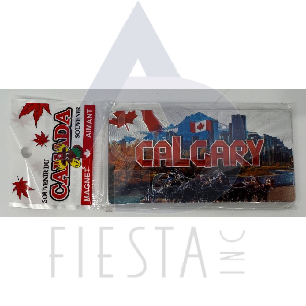 CALGARY FOIL MAGNET STYLE #7