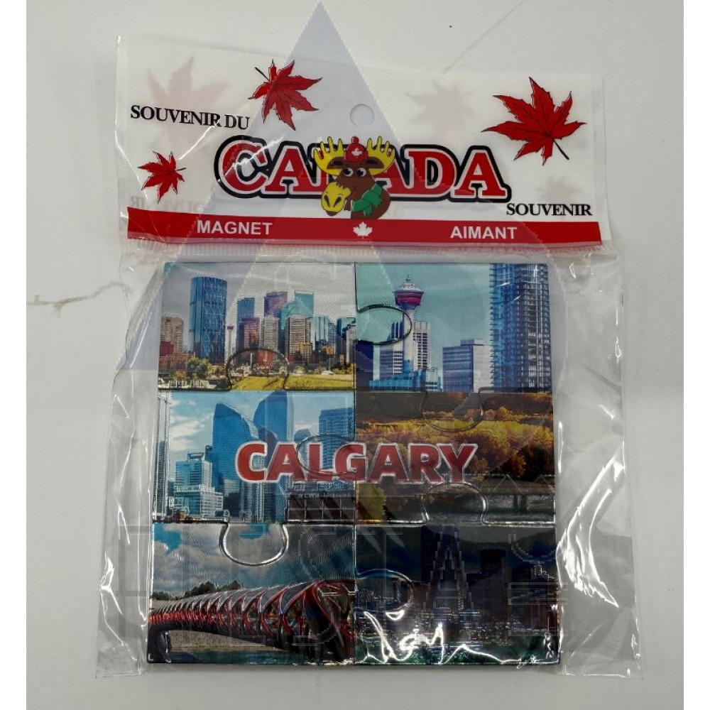CALGARY FOIL MAGNET STYLE #9