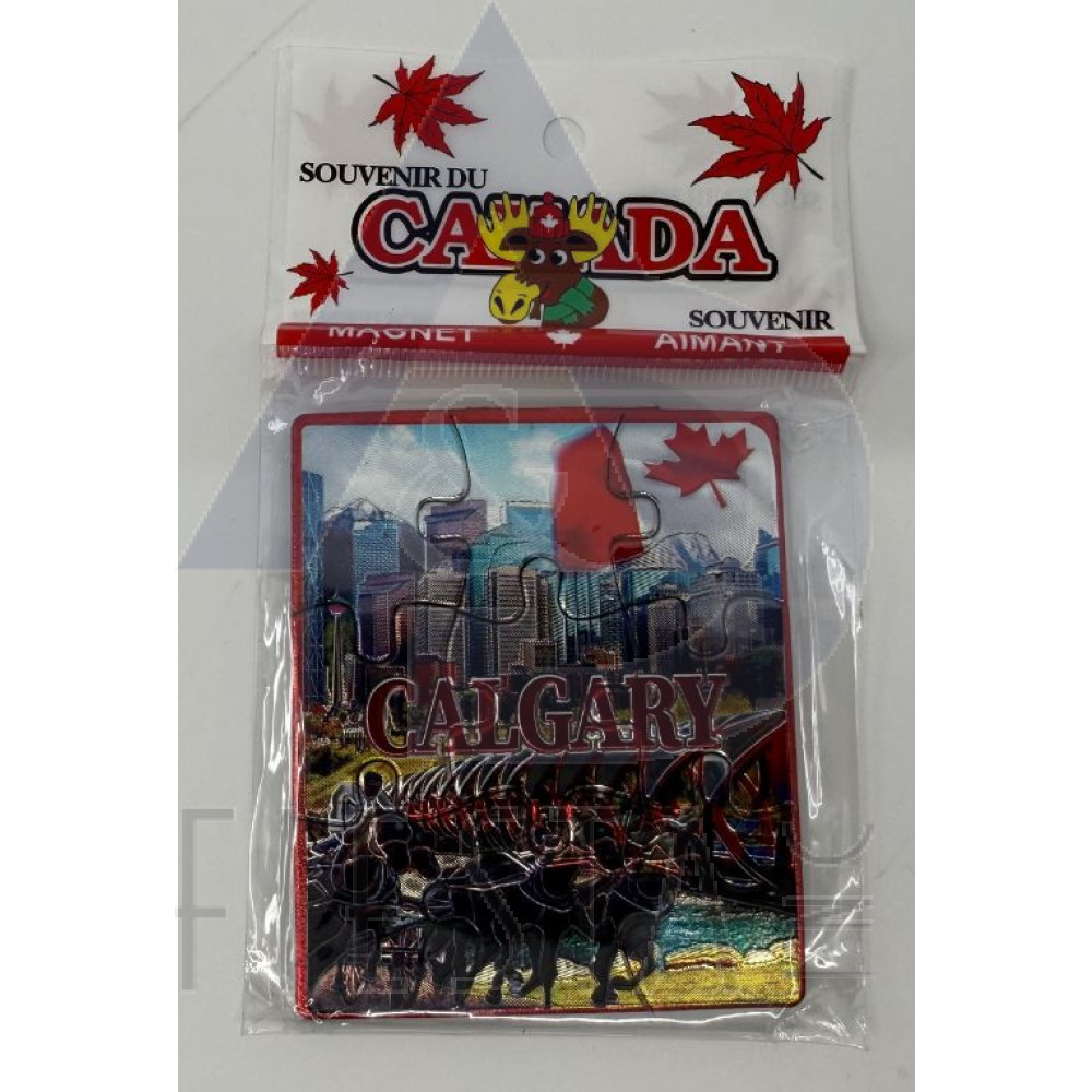 CALGARY FOIL MAGNET STYLE #10