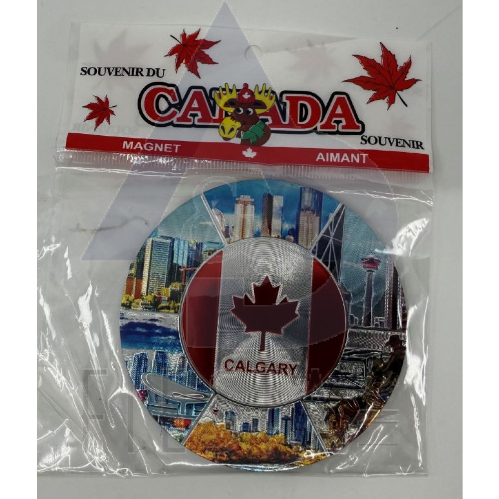 CALGARY FOIL MAGNET STYLE #11