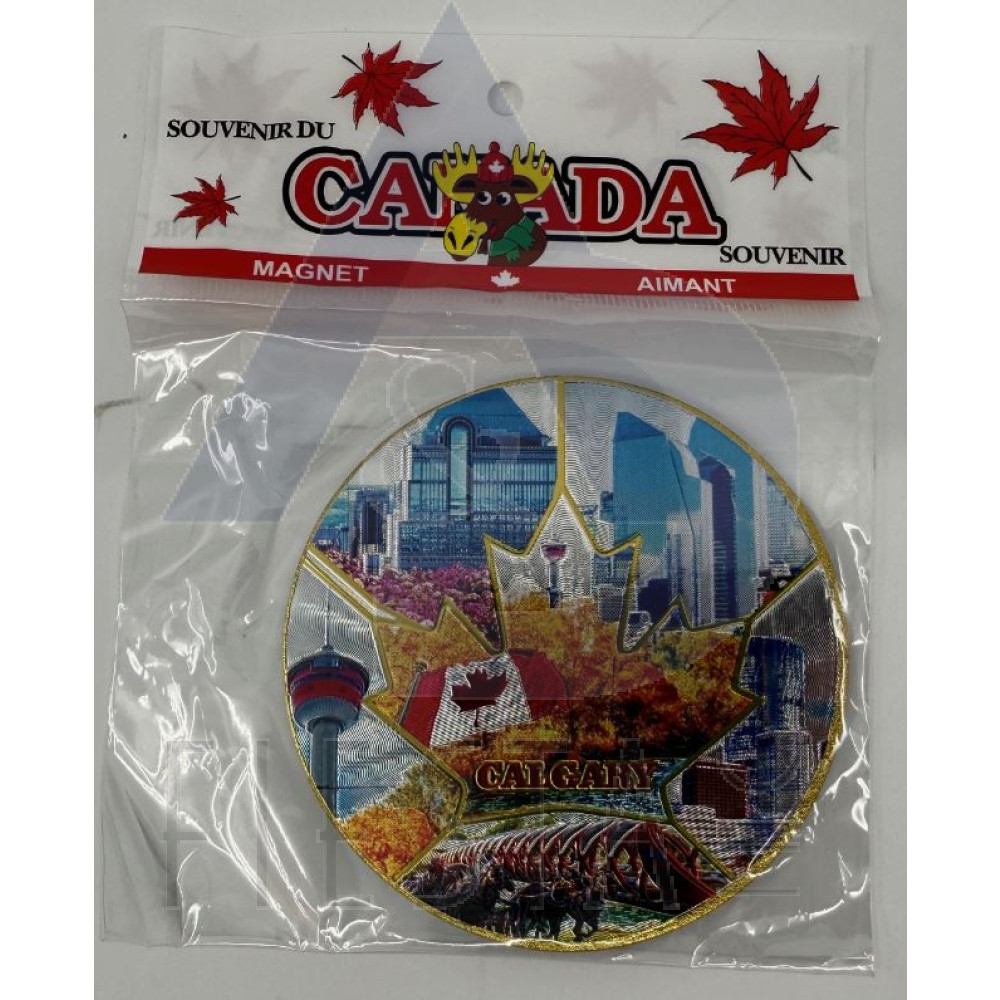CALGARY FOIL MAGNET STYLE #12