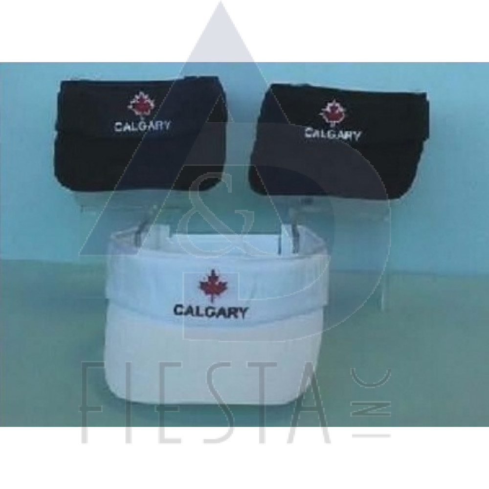 CALGARY SUN VISOR 3 ASSORTED