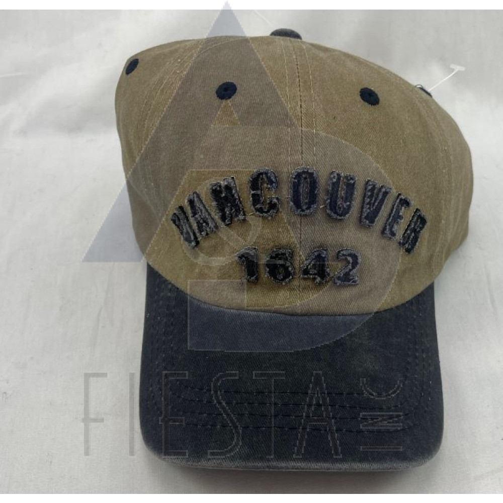 VANCOUVER CAP WITH 3D VANCOUVER 1886 ASSORTED 