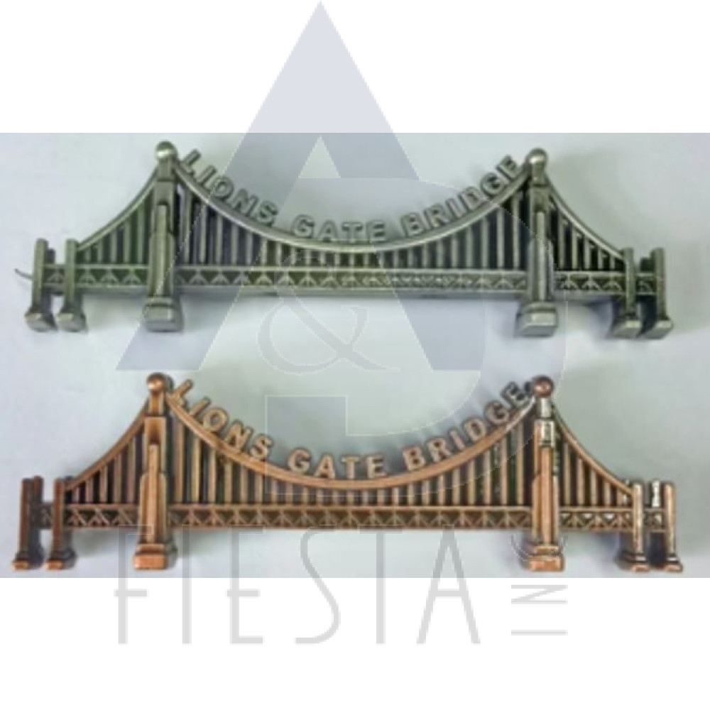 VANCOUVER 3D LIONS GATE BRIDGE MAGNET