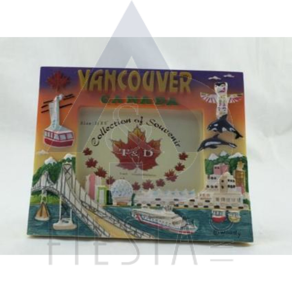 VANCOUVER POLY PICTURE FRAME 3.5"X5" ASSORTED IN GIFT BOX