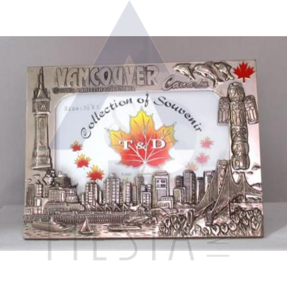 VANCOUVER METAL PICTURE FRAME 3.5"X5"