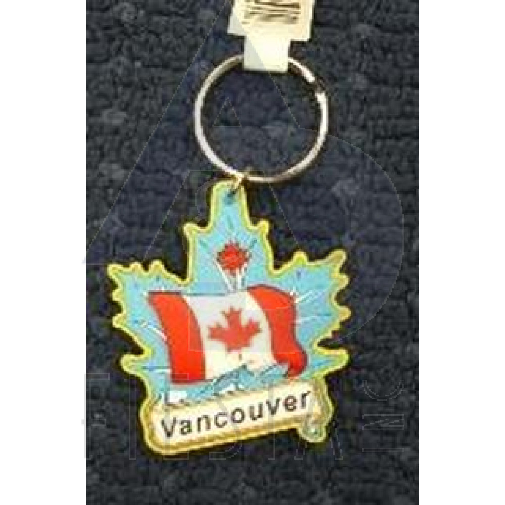 VANCOUVER PVC MAPLE LEAF SHAPE WITH FLAG