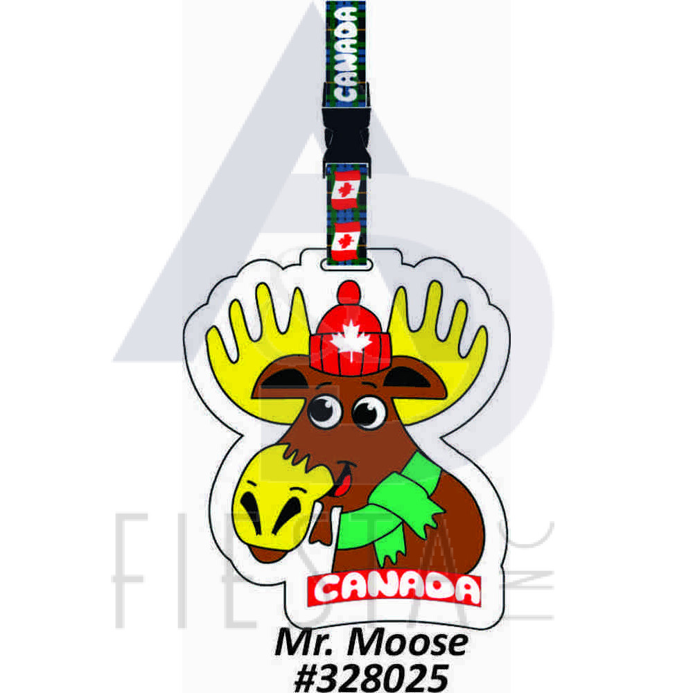 328025 - Mr. Moose Luggage Tag MC 300