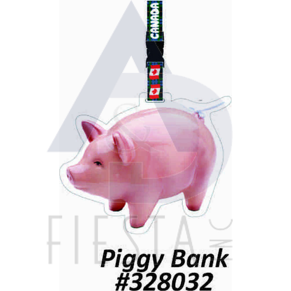 328032 - Piggy Bank Tag