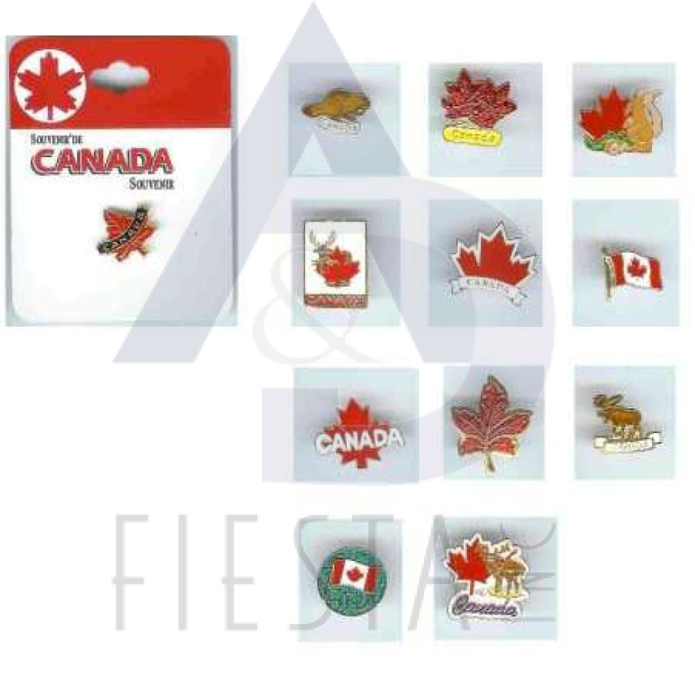 CANADA PINS 12 ASSORTED