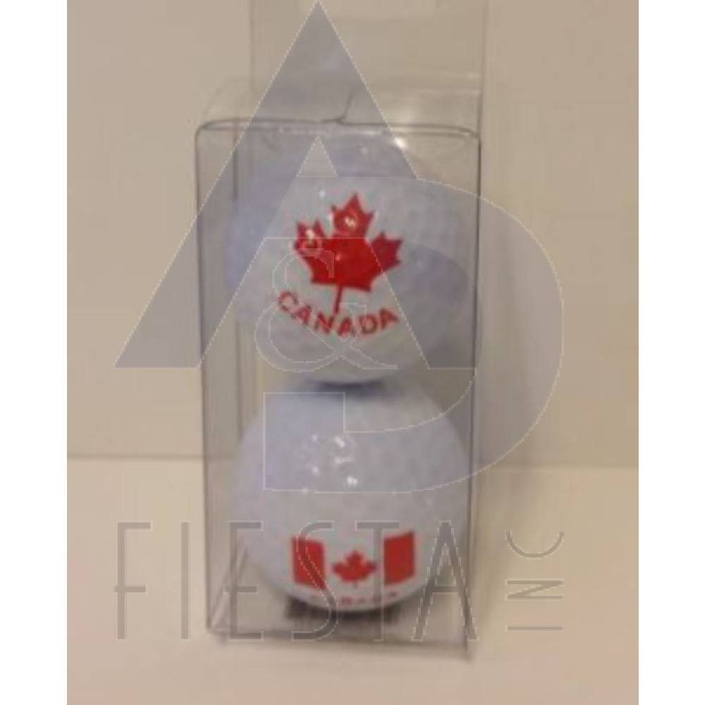 CANADA GOLF BALLS IN BOX 2 ASSORTED 