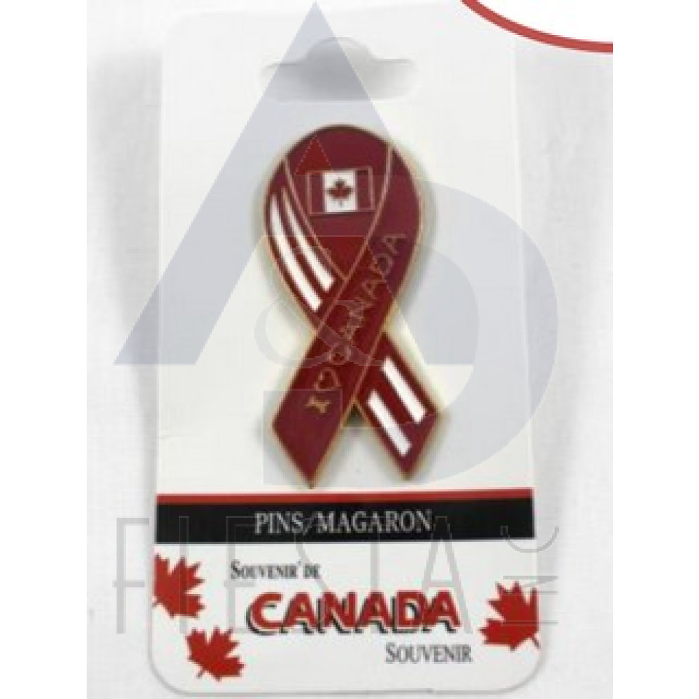 CANADA LARGE RIBBON PIN