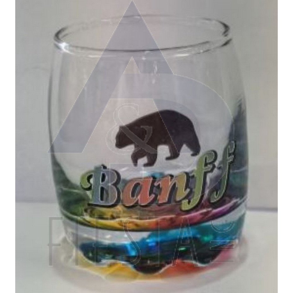 BANFF SHOT GLASS RAINBOW