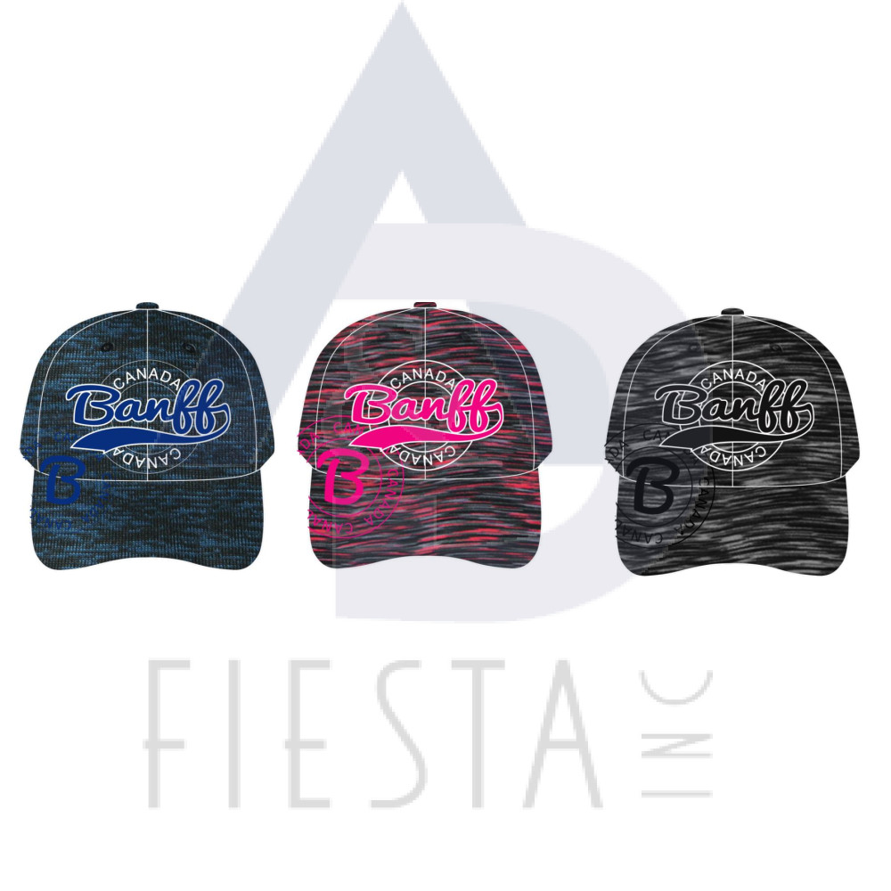 BANFF CAP WITH LOGO IN FRONT WITH “B” ASSORTED COLORS