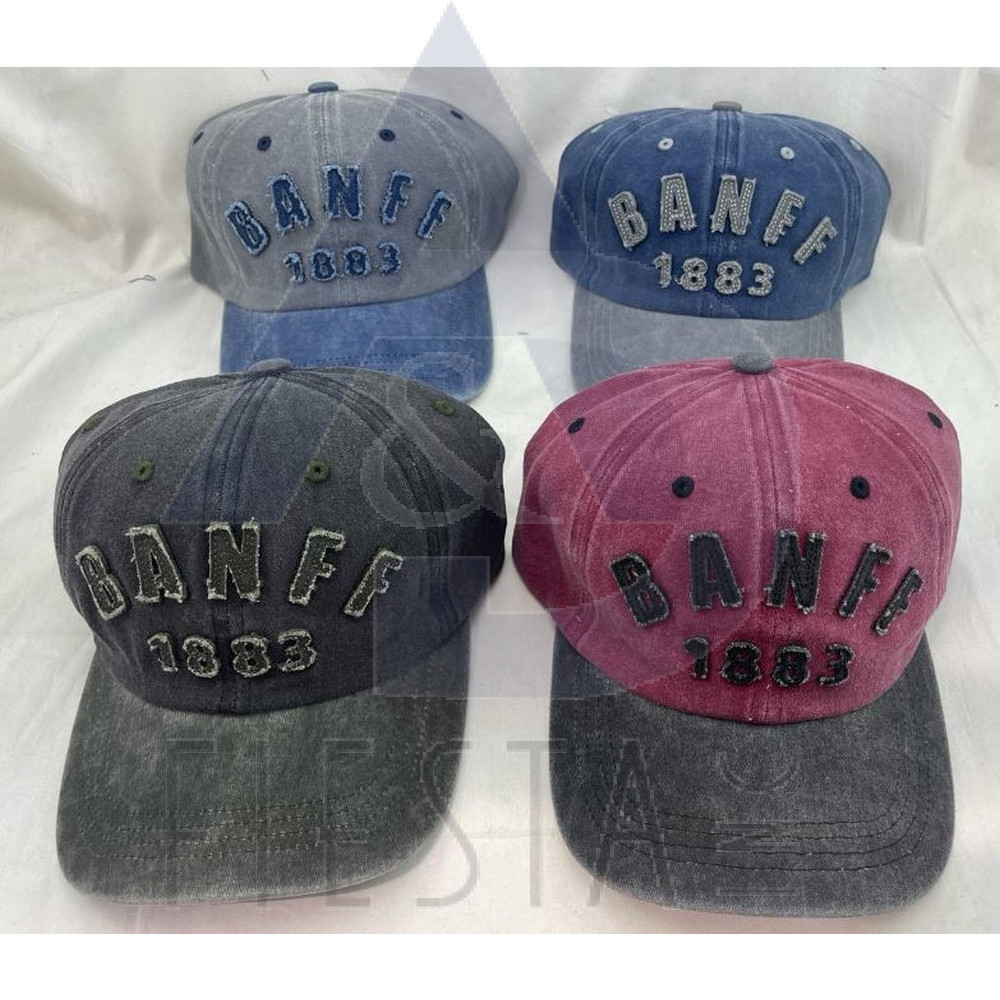 BANFF CAP WITH 3D BANFF 1883 ASSORTED 