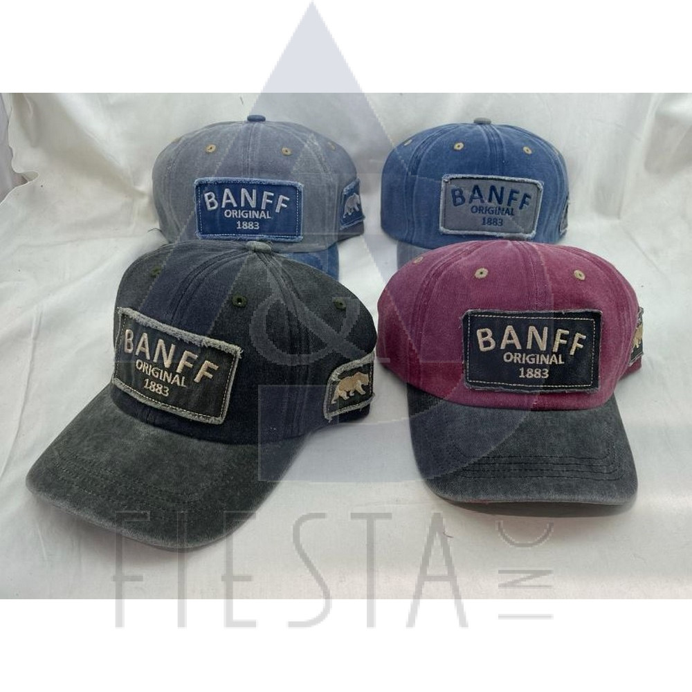 BANFF CAP WITH PATCH 1883 ASSORTED COLORS