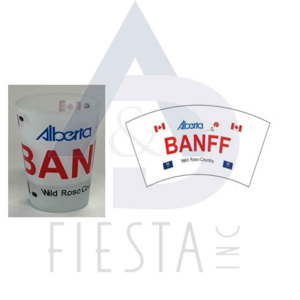 BANFF FROSSTED SHOT GLASS