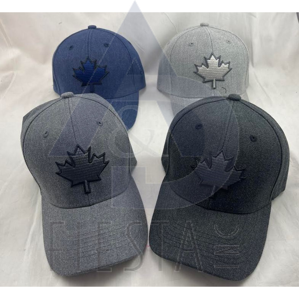 JASPER CAP WITH 3D MAPLE LEAF ASSORTED COLORS