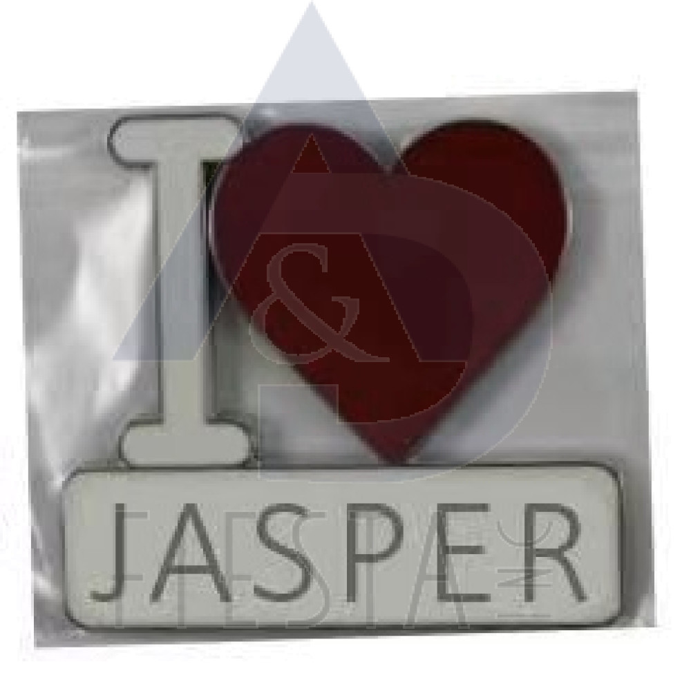 “I LOVE JASPER” MAGNET