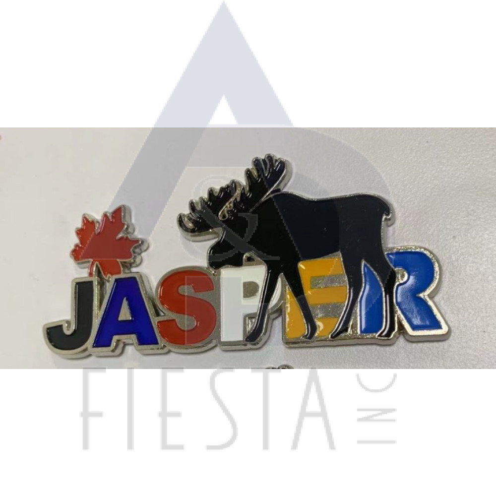 JASPER CUT-OUT LETTERS MAGNET WITH MOOSE