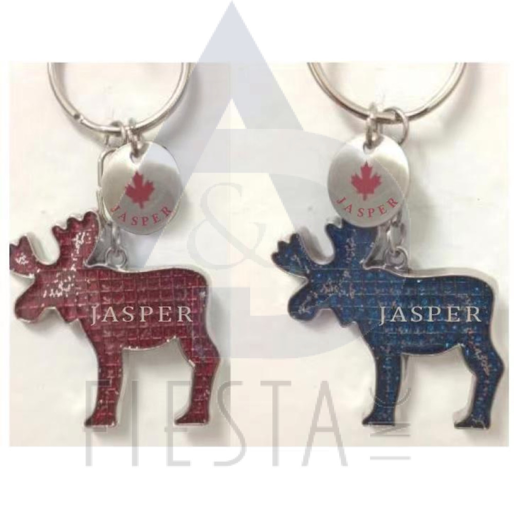 JASPER MOOSE 3 ASST. KEY CHAIN