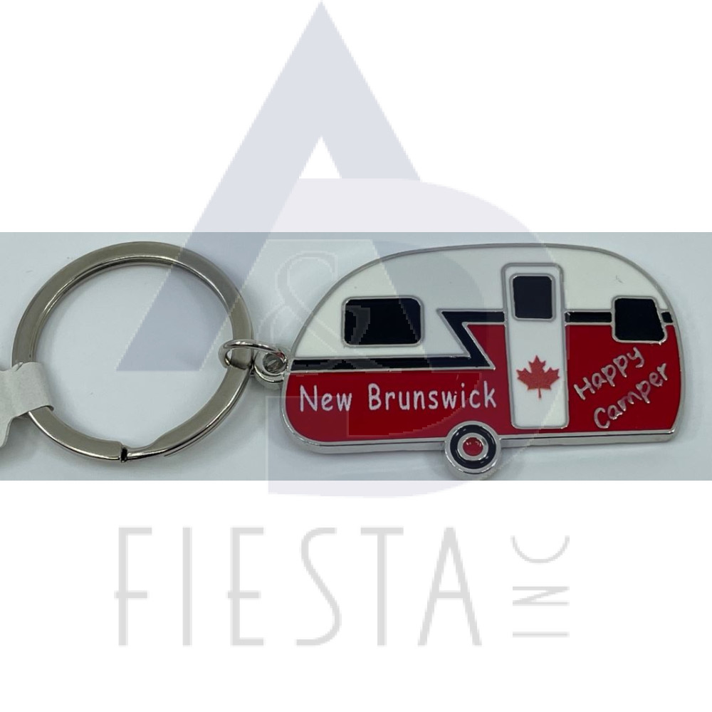 NEW BRUNSWICK COLORED CAMPER TRUCK KEY CHAIN