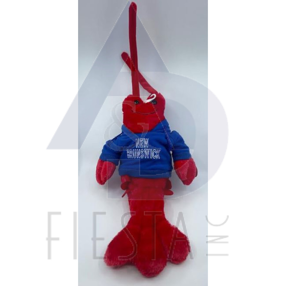 NEW BRUNSWICK PLUSH 12" LOBSTER WITH HOODIE ( I ❤ NEW BRUNSWICK )