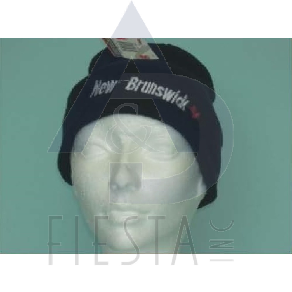 NEW BRUNSWICK BLACK ACRYLIC TOQUE