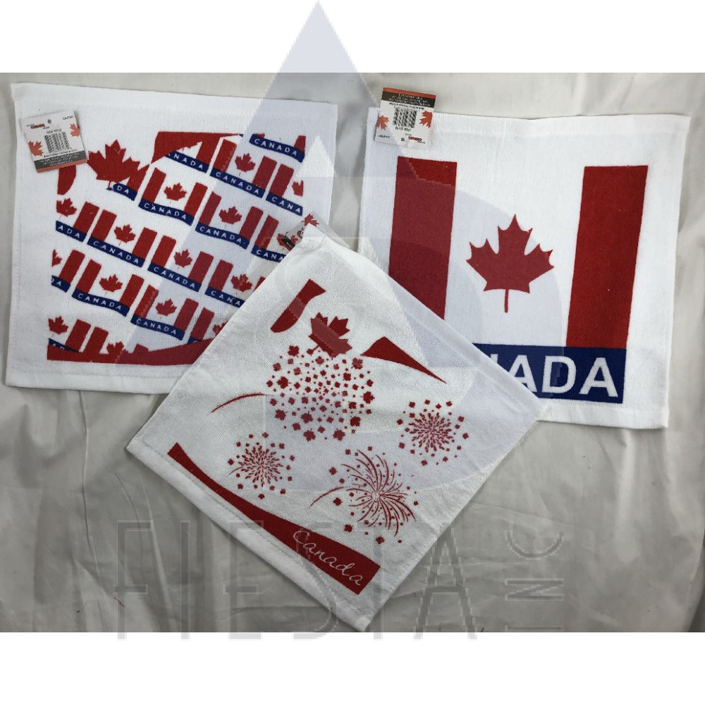 CANADA COTTON FACE TOWEL 30X30 CM ASSORTED