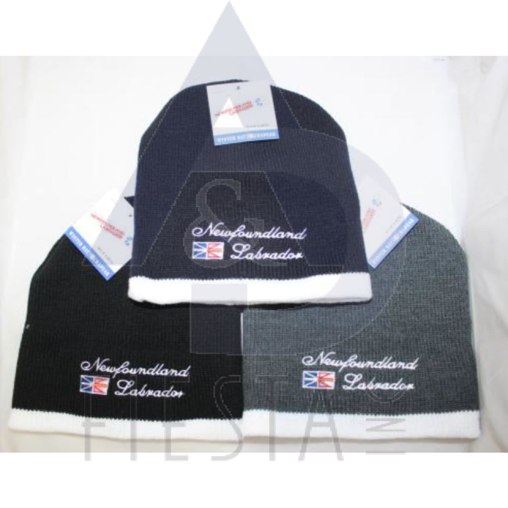 NEWFOUNDLAND LABRADOR EMBROIDERED WINTER HATS ASSORTED