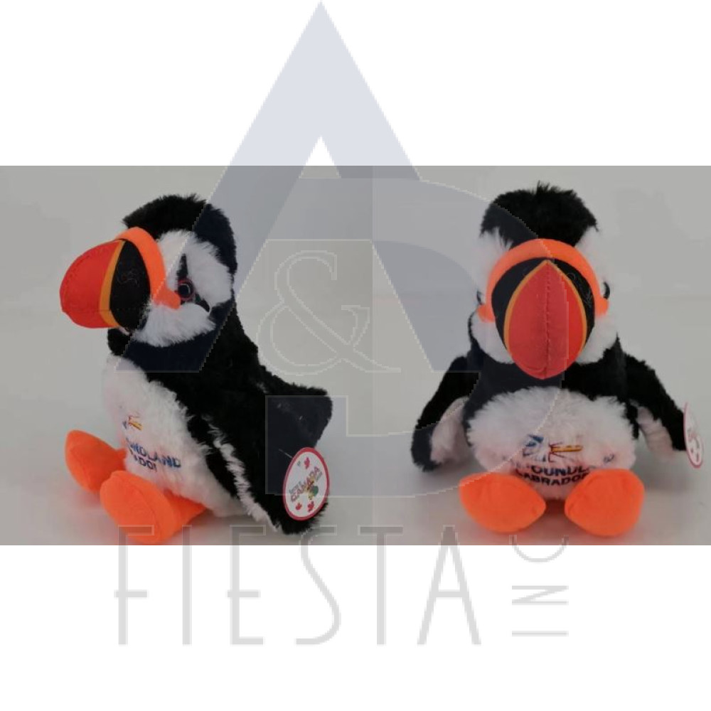 NEWFOUNDLAND LABRADOR PLUSH 8" PUFFIN