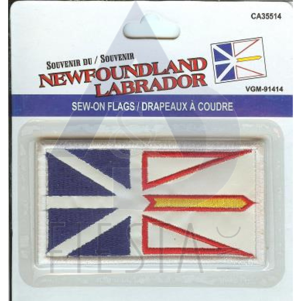 NEWFOUNDLAND LABRADOR SEW ON PATCH LARGE