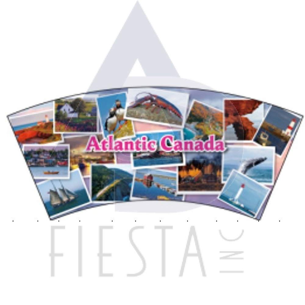 ATLANTIC CANADA SHOT GLASS WITH PICTURES #1