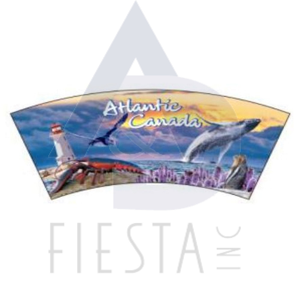 ATLANTIC CANADA SHOT GLASS WITH PICTURES #2