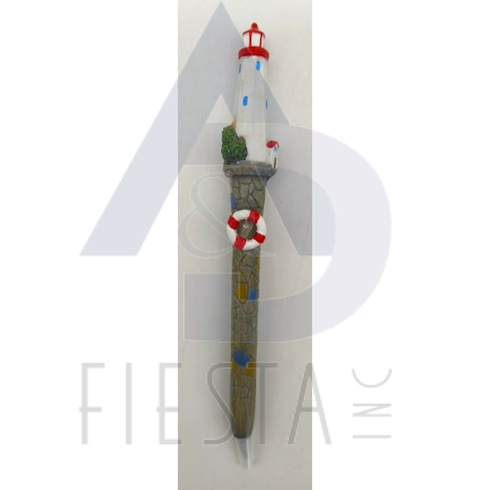 POLYRESIN PEN-LIGHTHOUSE