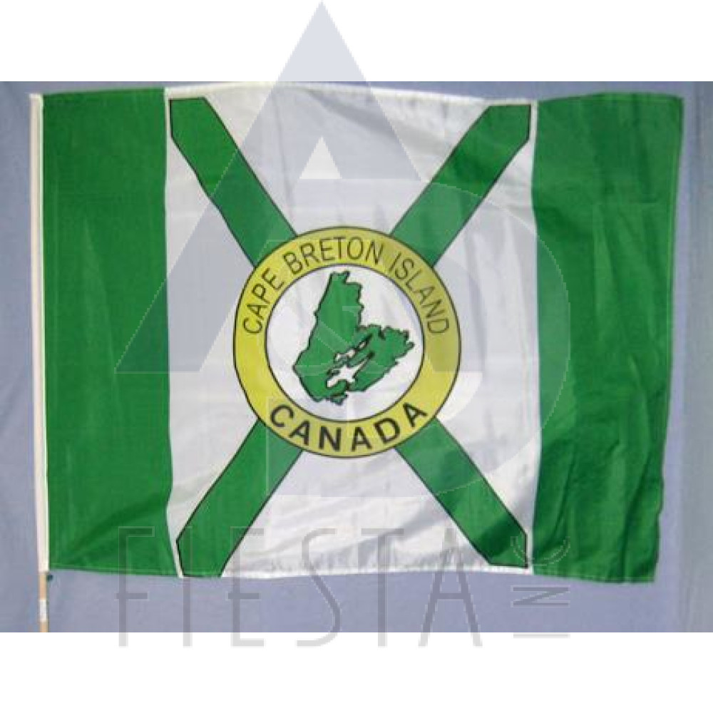 CAPE BRETON FLAG 75X100 ON POLE