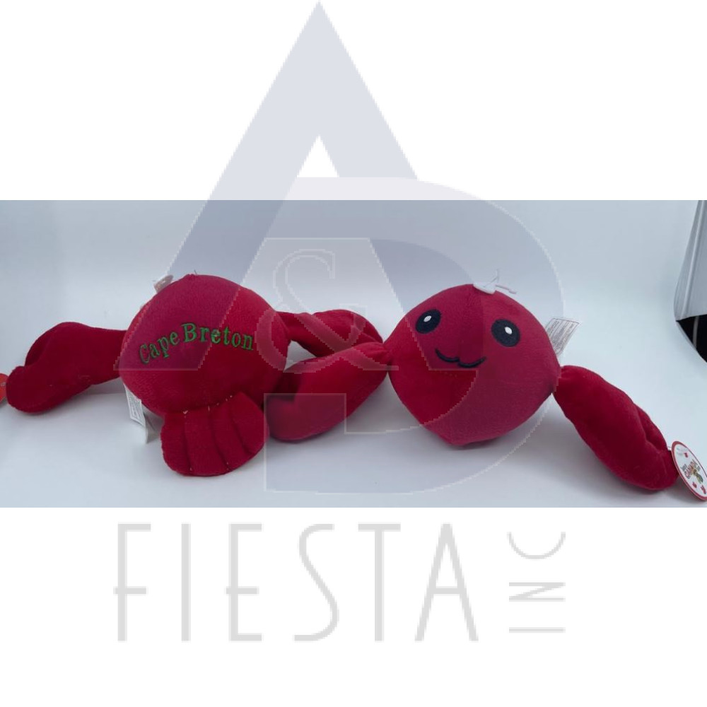 CAPE BRETON PLUSH 4" LOBSTER WITH PRESSING BALL