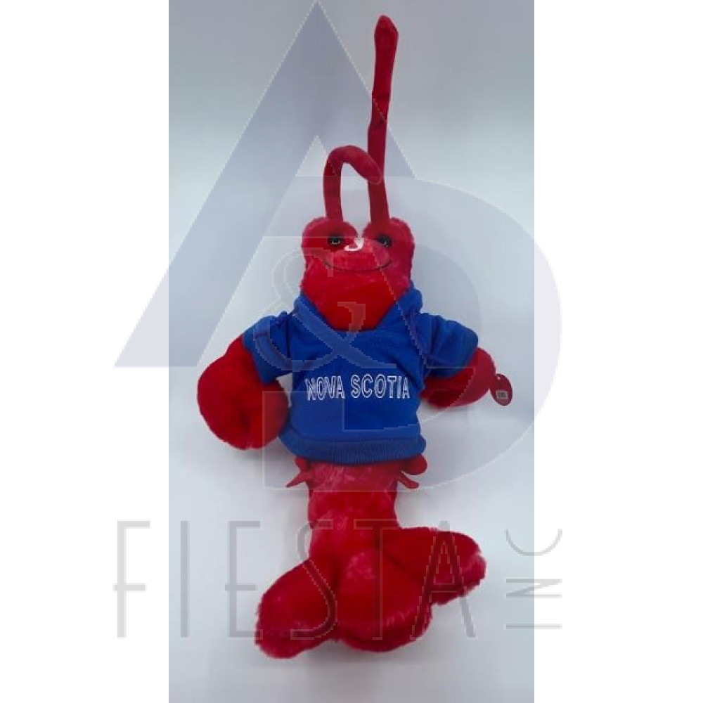 NOVA SCOTIA PLUSH 12" LOBSTER WITH HOODIE ( I ❤ NOVA SCOTIA)