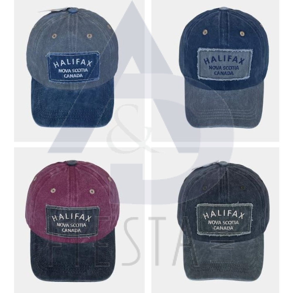 HALIFAX, N.S. CAP WITH PATCH ASSORTED COLORS 