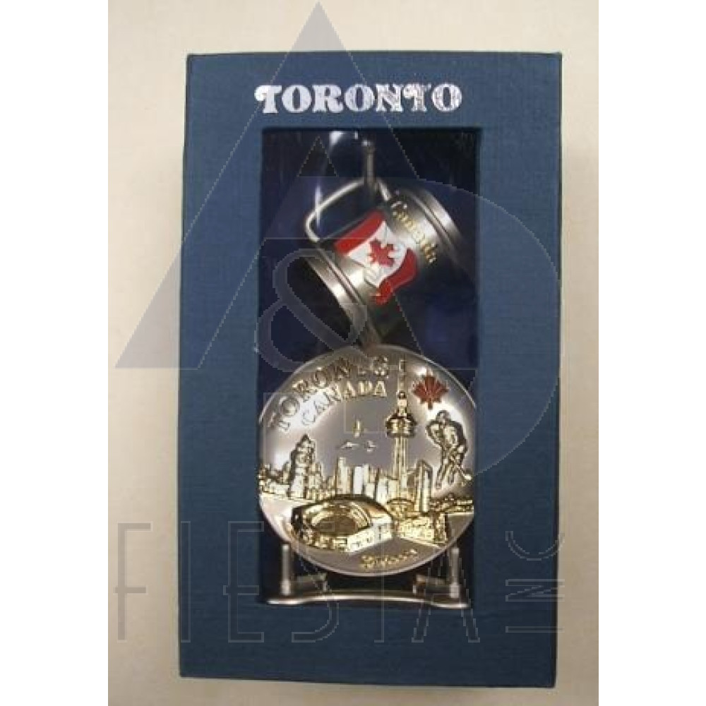 TORONTO 2-TONE MUG & PLATE SET IN BLUE GIFT BOX