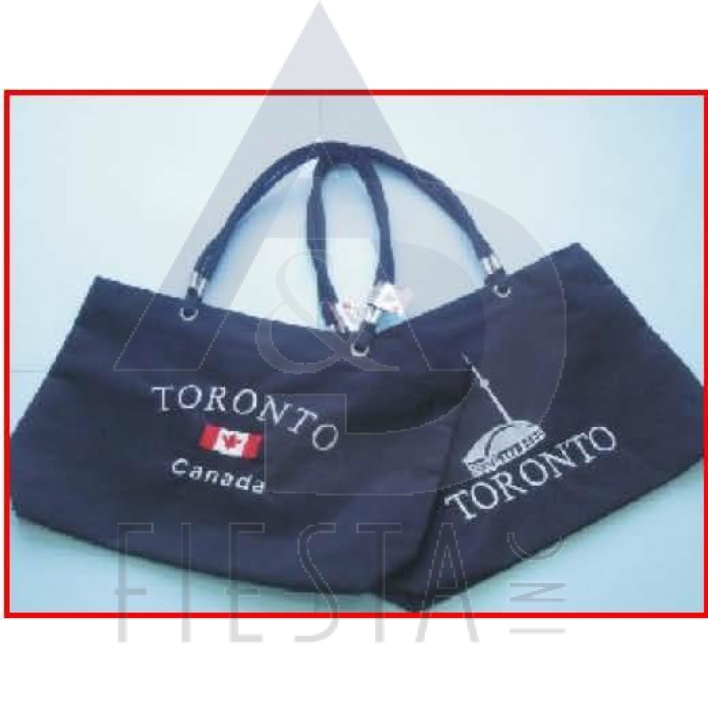 TORONTO MICRO FIBRE LOOK TRAVEL BAG 21"X 13 1/2" ASSORTED