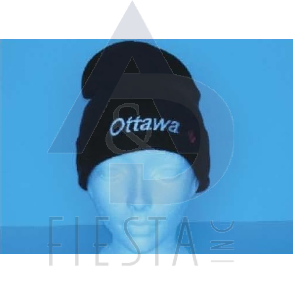 OTTAWA BLACK ACRYLIC TOQUE