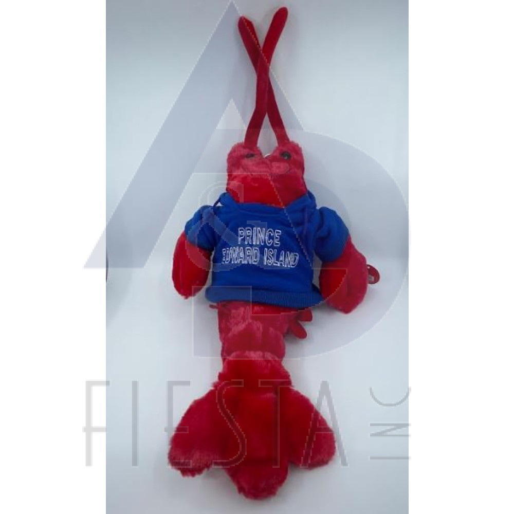 PRINCE EDWARD ISLAND PLUSH 12" LOBSTER WITH HOODIE ( I ❤ P.E.I.)